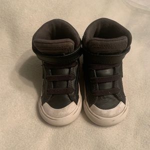 Converse hi-tops leather
